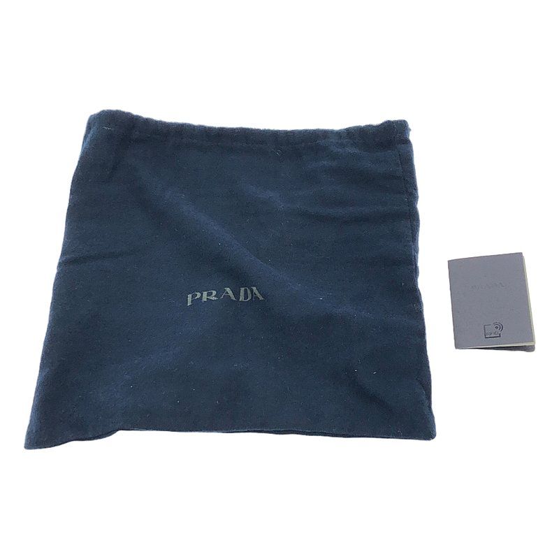 Prada Triangle Logo Saffiano Leather Shoulder Bag - Men's