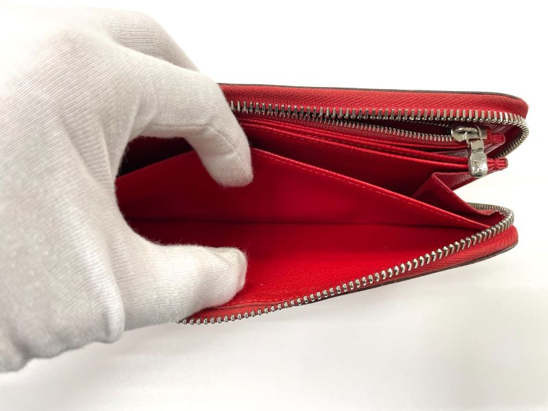 Louis Vuitton Epi Zippy Wallet Round Zip Wallet Long Wallet M61859 Coclico Red