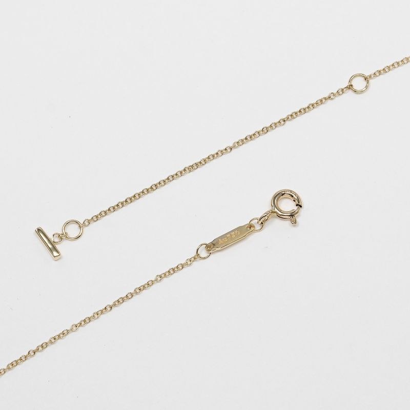 Tiffany & Co T-smile Large 18K Yellow Gold Ladies 3.7g Necklace