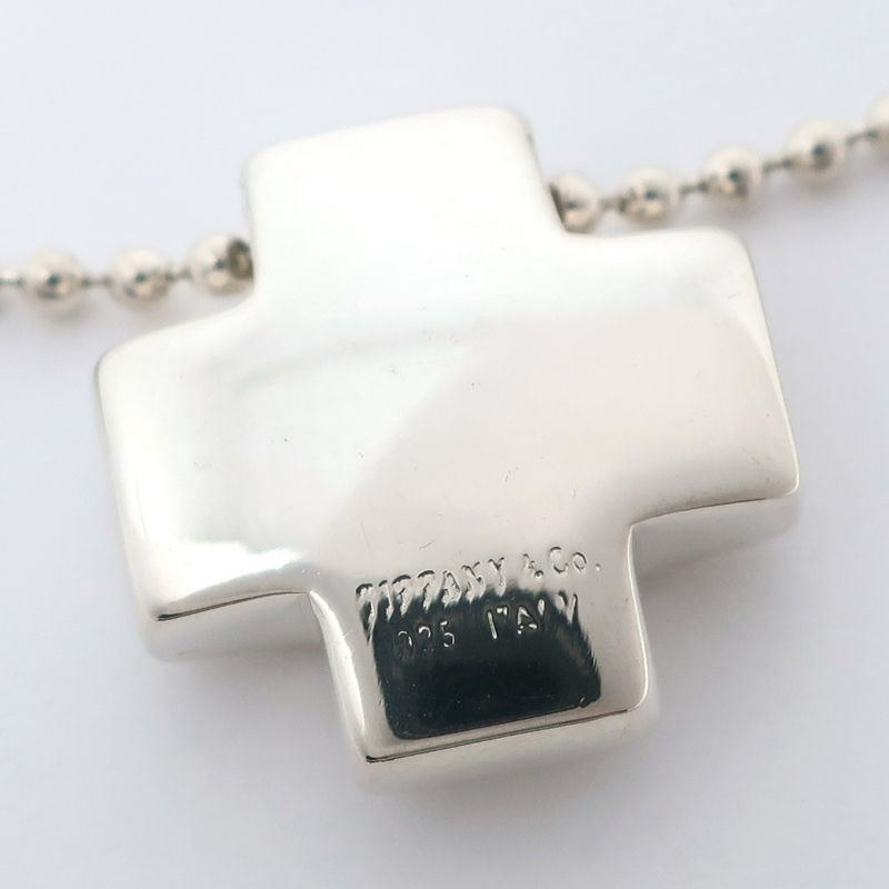 Tiffany & Co Roman Cross Silver 925 Ladies 13.7g Necklace