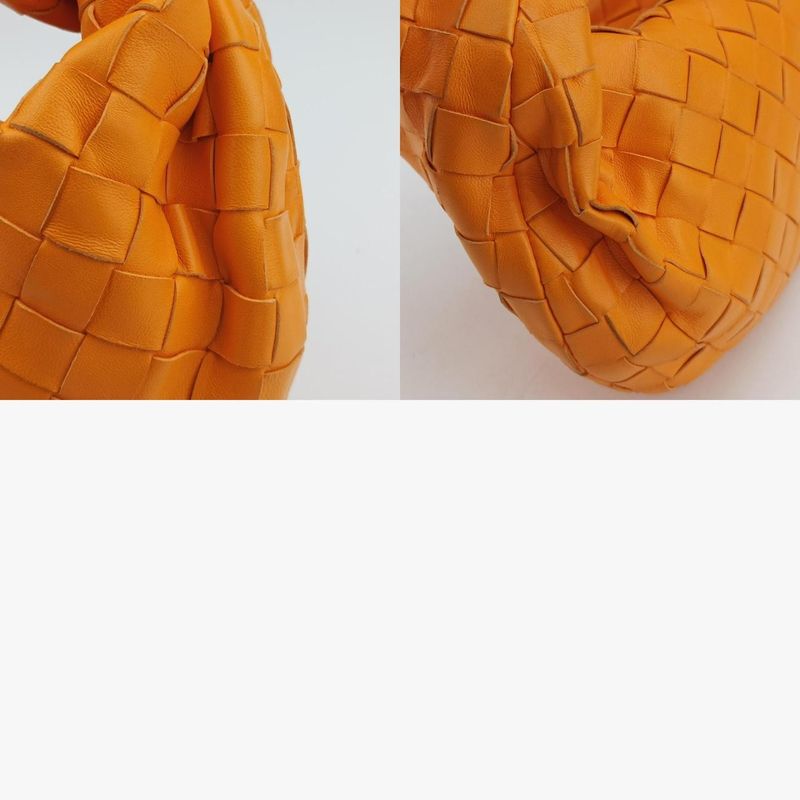 Bottega Veneta The Jodie Orange Lambskin B09953209u
