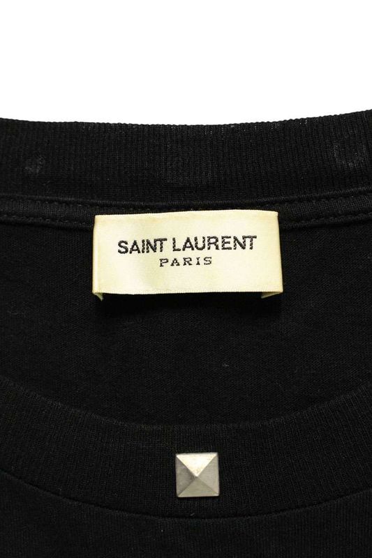 Saint Laurent Paris 415983 Y2oo1 Yeah Baby Embroidered Studded Sleeveless Cut