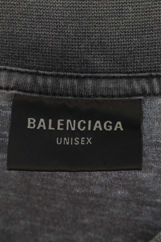 Balenciaga 25SS 819022 Trvq7 Large Fit Long Sleeve Cut And Sewn Men's 1