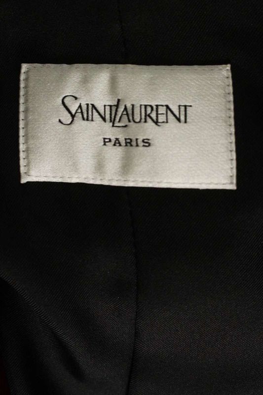 Saint Laurent Paris 817991 Y525r Velvet Tailored Jacket Men's 44