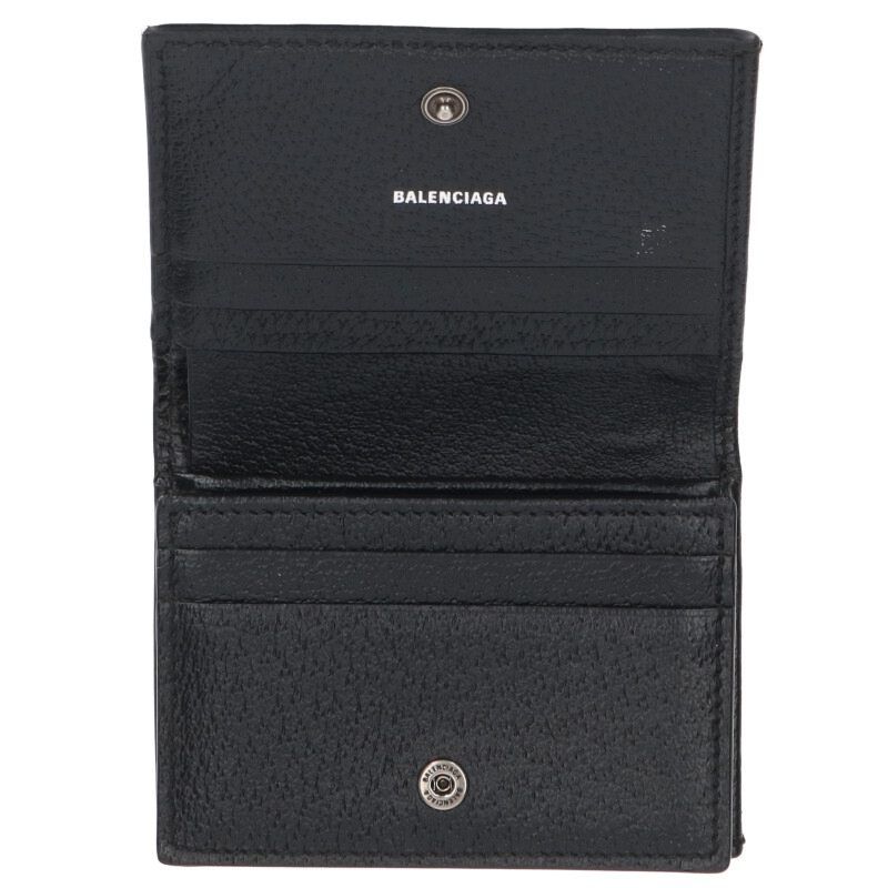 Balenciaga 680385 Sherry Line BB Logo Allover Bifold Wallet For Men