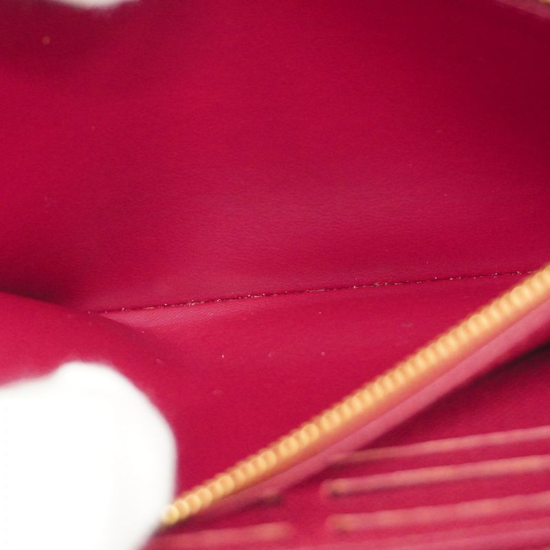 Louis Vuitton Long Wallet Monogram Zippy Wallet M41895 Fuchsia Ladies