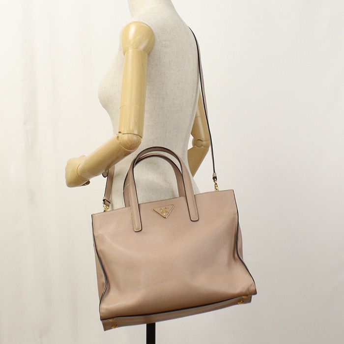 Prada 2WAY Bn2603 Tote Bag Saffiano Leather Women