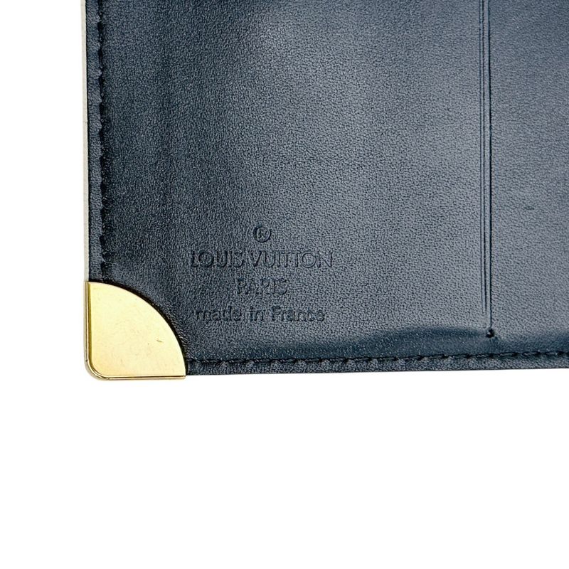 Louis Vuitton M91828 Suhari Zipper Coin Purse Compact Zip Bifold Wallet Louis