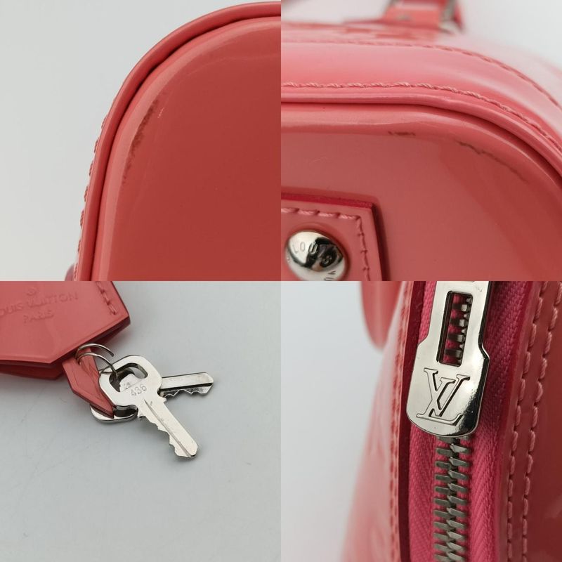 Louis Vuittonalma BB Rose Lychee Vernis M90259sn0136