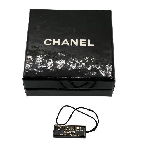 Chanel Earrings Crown Gold Plated Gold