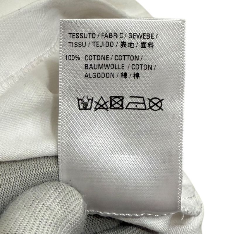 Balenciaga New Copyright Short Sleeve Crew Neck Logo T-Shirt Size XS White