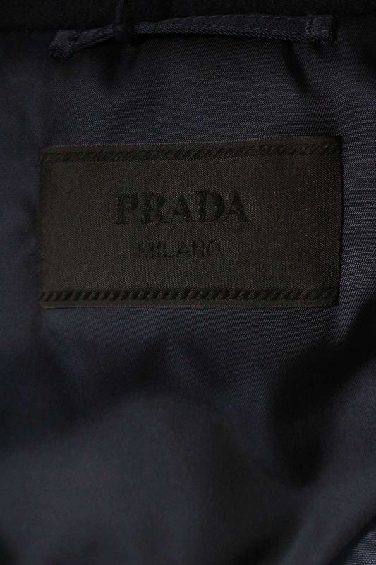 Prada 24AW Sgc698 Vintage Finish Cotton Blouson Men's L