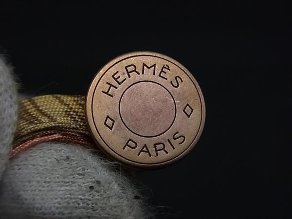 Boutique Hermes Serie Petite Ash 100% Silk Necklace Choker Bracelet Bangle