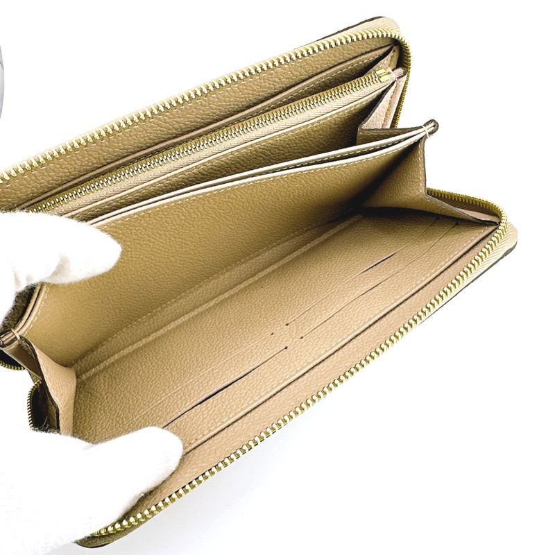 Louis Vuitton M60746 Monogram Round Zipper Zippy Wallet Long Wallet Louis