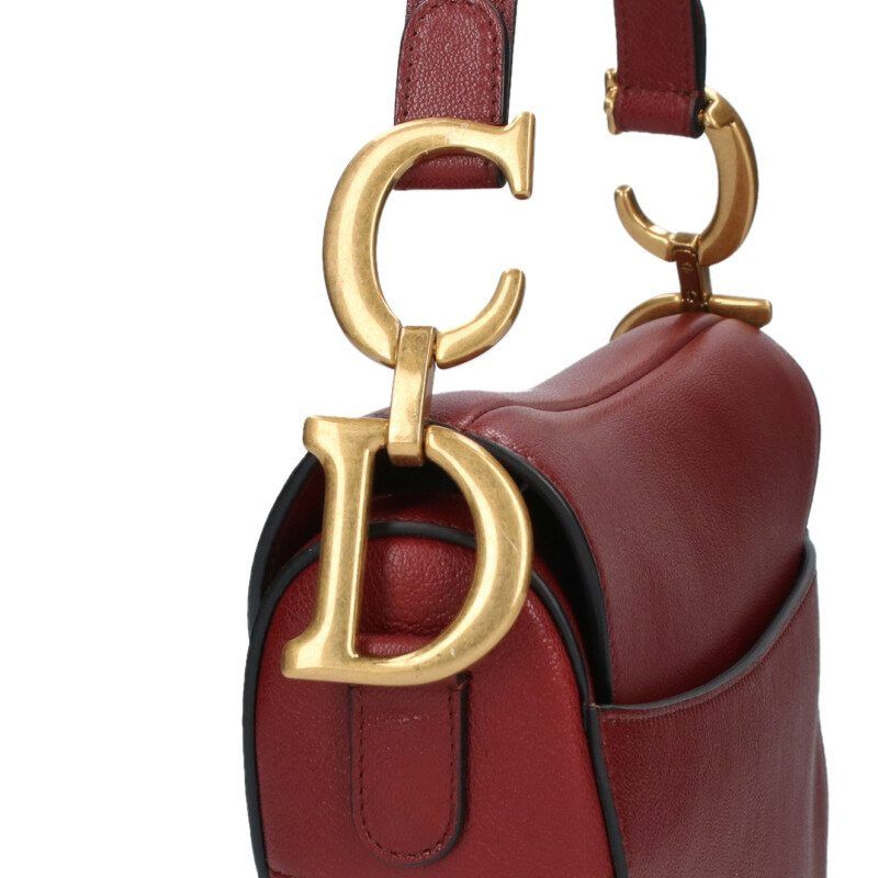 Dior Saddle Grained Calfskin Handbag Women