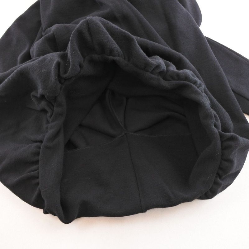 Prada Long Sleeve Rayon And Nylon NERO Black Women's Tunic