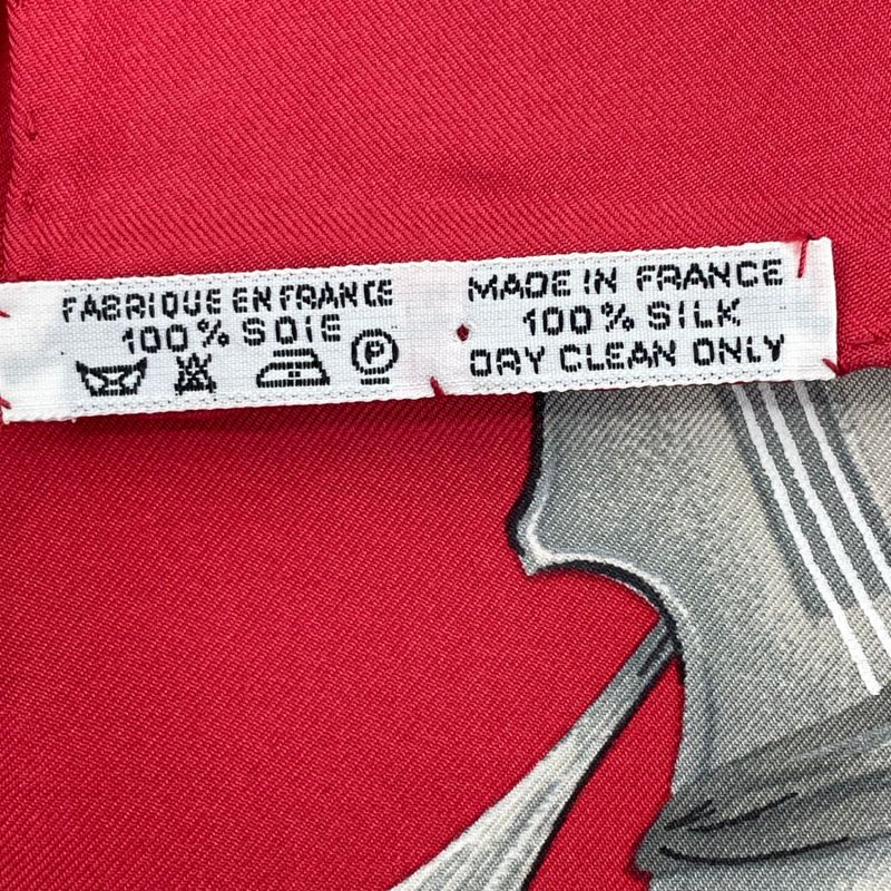 Hermes Carre 90 Silk Scarf La Danse La Danse Ballerina Red