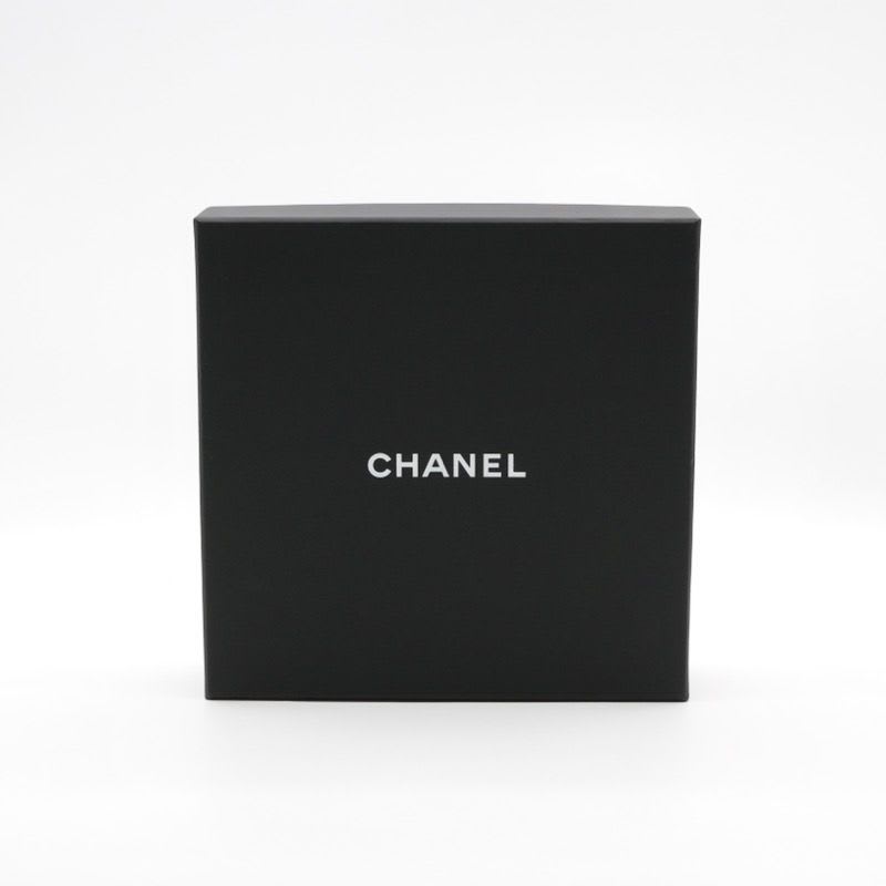 Chanel Choker Gold Black White Here Mark Logo