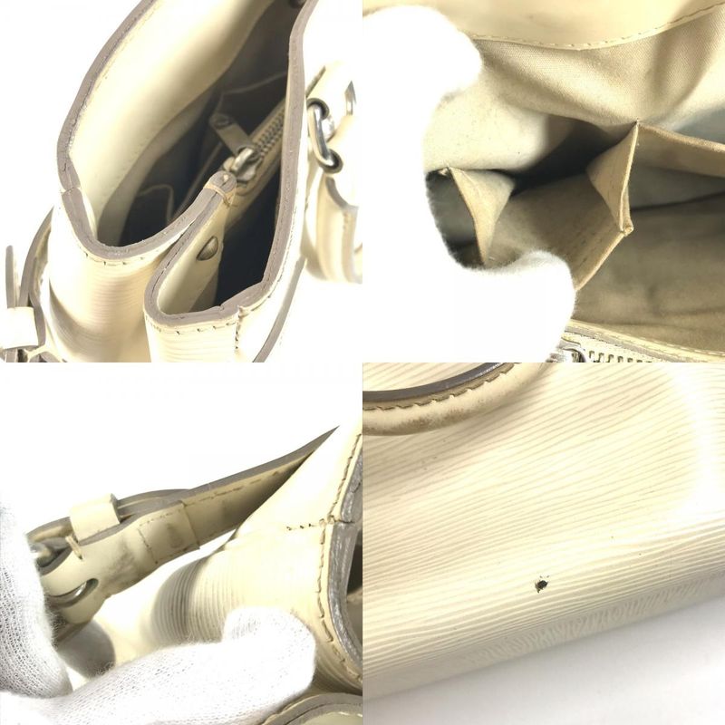 Louis Vuitton Handbag Passy PM Passy PM M5926j Epi Leather Ivoire White