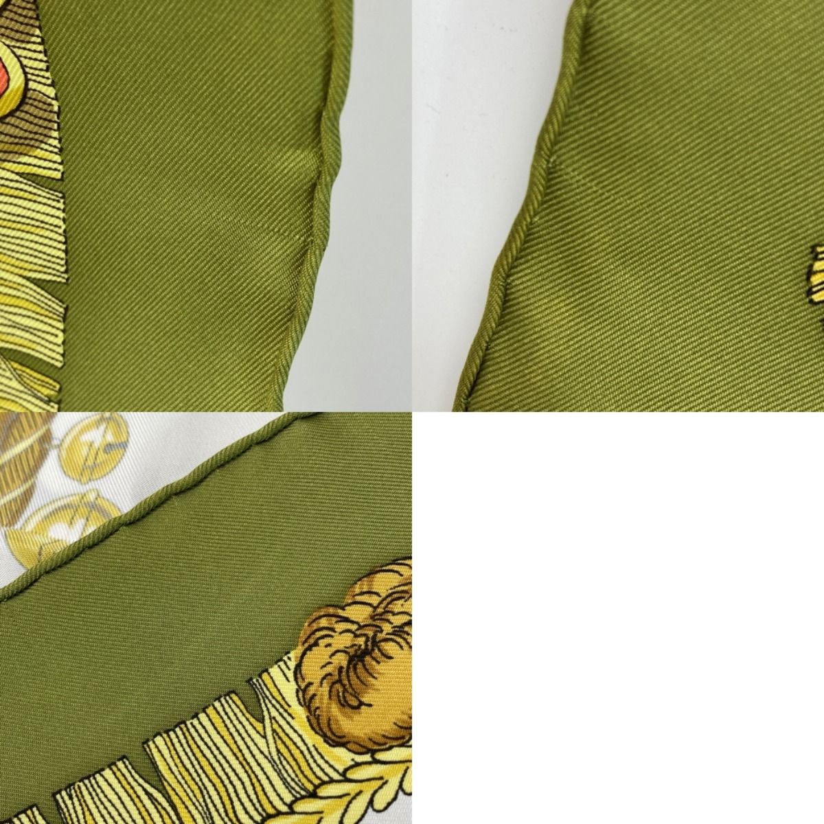 Hermes Carre 90 Caparacons de LA France Et de L'inde Horse Decoration Scarf