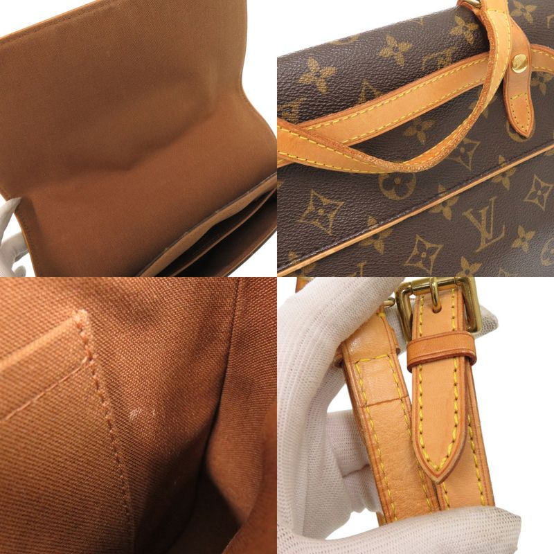 Louis Vuitton Marel Sac Ad Monogram M51158 Brown Backpack Daypack LV 0420 Louis