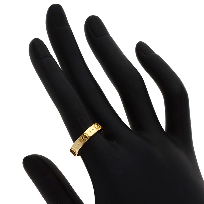Gucci Icon #12 Ring - 18K Yellow Gold Ladies