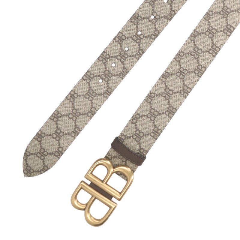 Balenciaga 680453 Hacker Project BB Logo Belt Men's 80