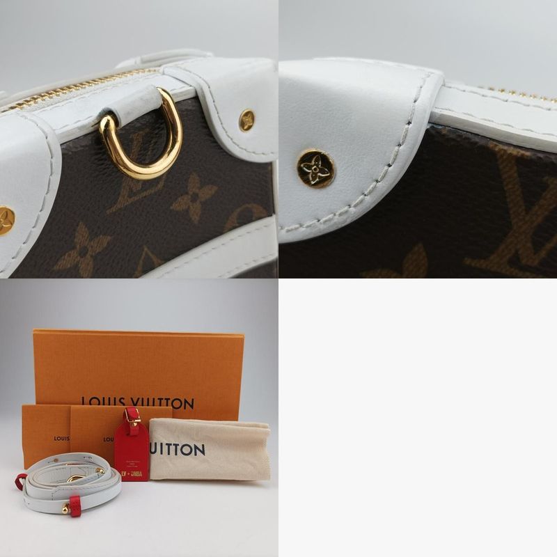 Louis Vuitton Soft Trunk Fawn Box Monogram / Brownish And White Monogram