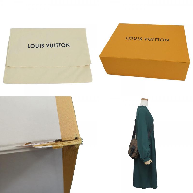 Louis Vuitton Shoulder Bag Archie Messenger M46442 Monogram Macassar Brown