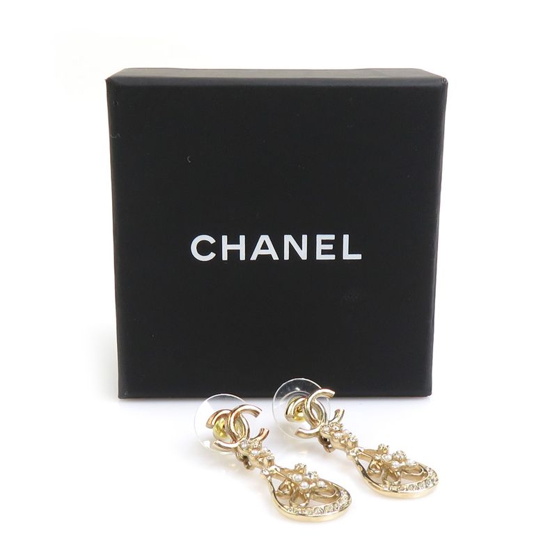 Chanel Earrings Coco Mark