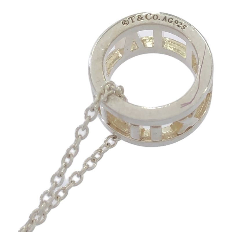 Tiffany & Co Tiffany & Co Open Atlas Necklace Mi Silver 925 2.2g Accessory H9897