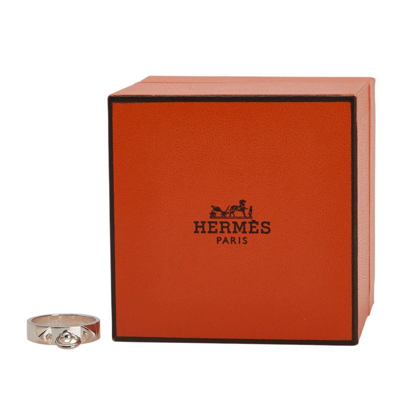 Hermes Collier De Chien Ring Ring #54 Sv925 Silver Ladies Hermes