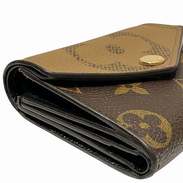 Louis Vuitton Monogram Giant Reverse Portefeuille Zoë M80725 Trifold Wallet