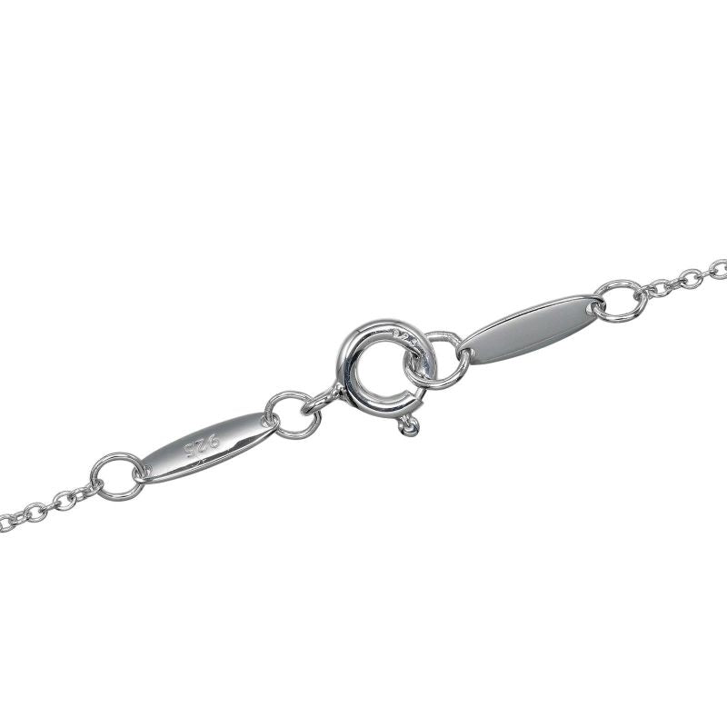 Tiffany & Co Open Cross Silver 925 Ladies 3.28g Necklace