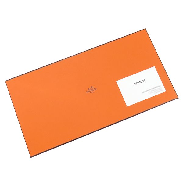 Hermes Short Sleeve T-Shirt H Embroidered T-Shirt Cotton Black L Black [box