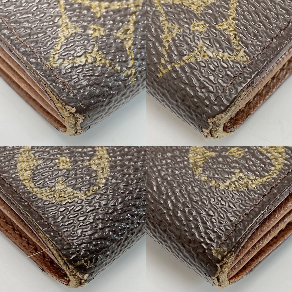 Louis Vuitton Monogram Pochette Portomone Credit M61725 Long Wallet Unisex