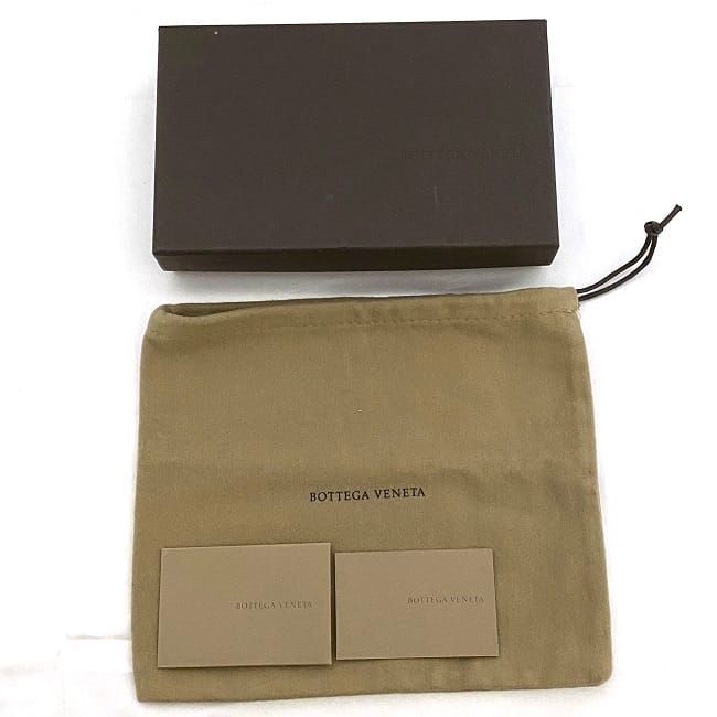 Bottega Veneta Bifold Wallet Pink Intrecciato Excellent Condition Hook