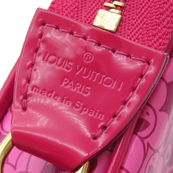 Louis Vuitton Accessory Pouch Pochette Cosmic PVC Rose Gold Hardware Takashi