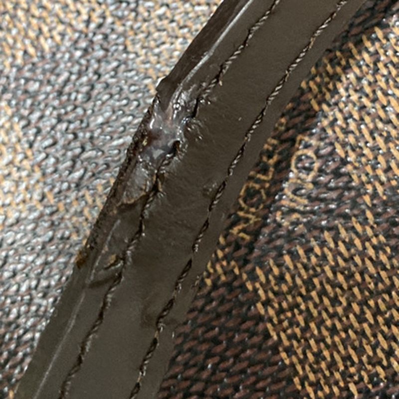 Louis Vuitton Shoulder Bag Handbag Eva 2WAY Damier Ebène N55213 16kb053