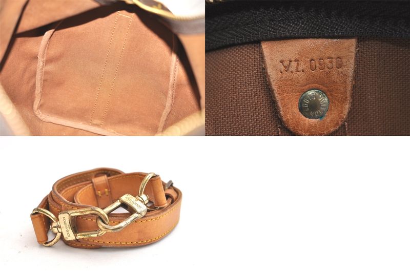 Louis Vuitton Monogram Keepall Bandouliere 45 M41418 Boston Bag 3232n