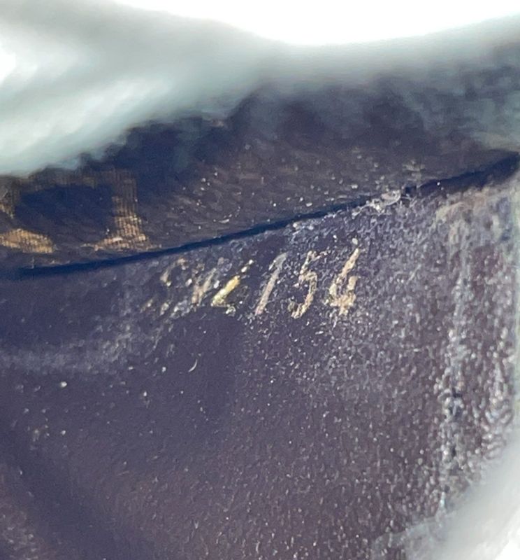 Louis Vuitton Monogram Portefeuille-pallas Long Wallet M58414 Red × Brown Made