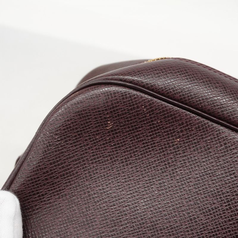 Louis Vuitton Clutch Bag Taiga Trousse Toilette PM M30226 Acajou - Men's