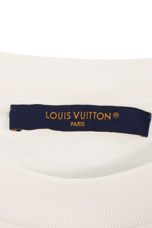 Louis Vuitton 23AW Rm232 NPG Hpy83w LV Logo Print T-shirt Men's L