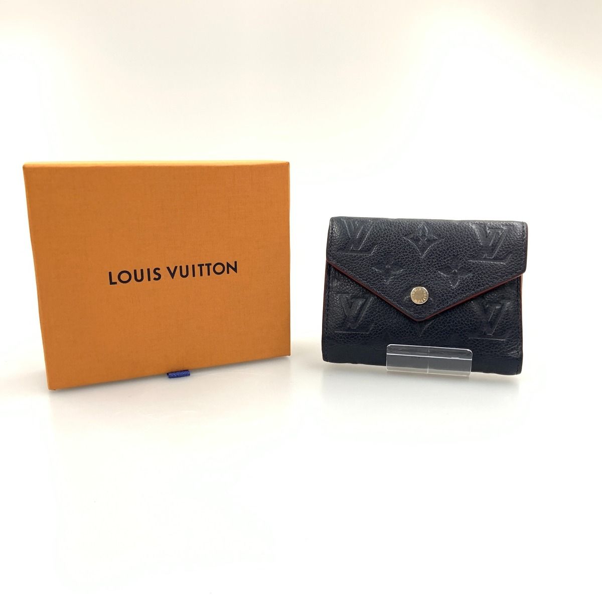 Louis Vuitton Monogram Empreinte Portefeuille Victorine Tri-Fold Short Wallet