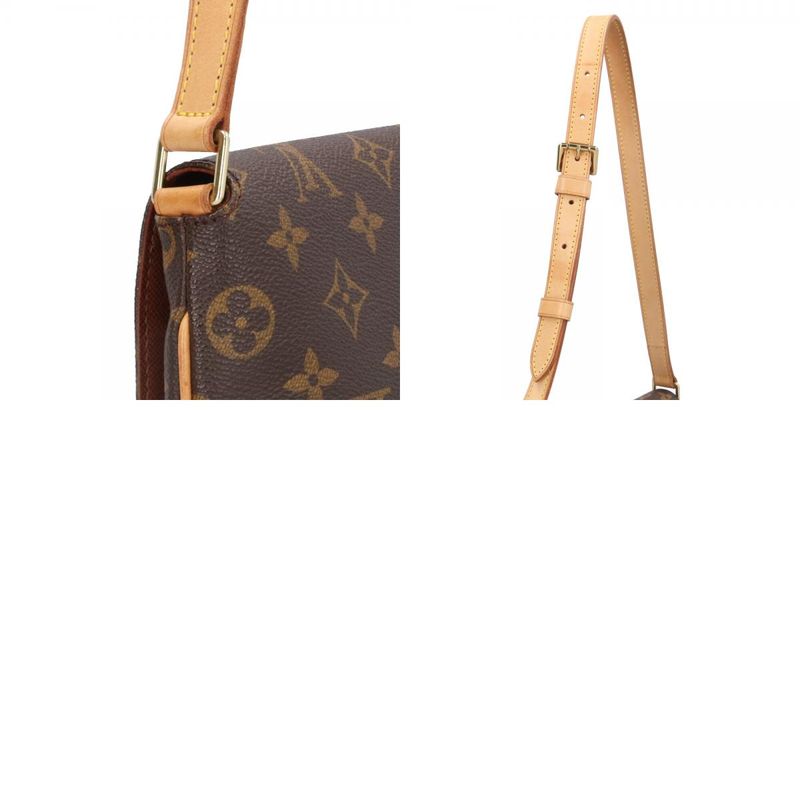 Louis Vuitton Musette Tango Short Monogram Shoulder Bag Monogram Canvas M51257