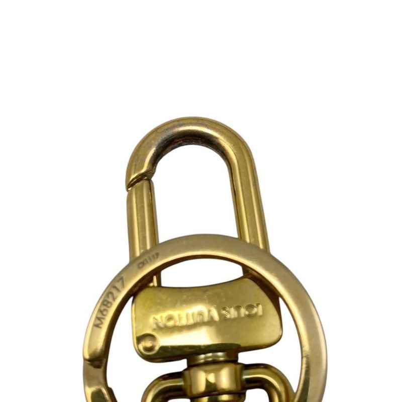 Louis Vuitton Bag Charm Porte Cles Animal Face M68217 Vernis Enamel Leather