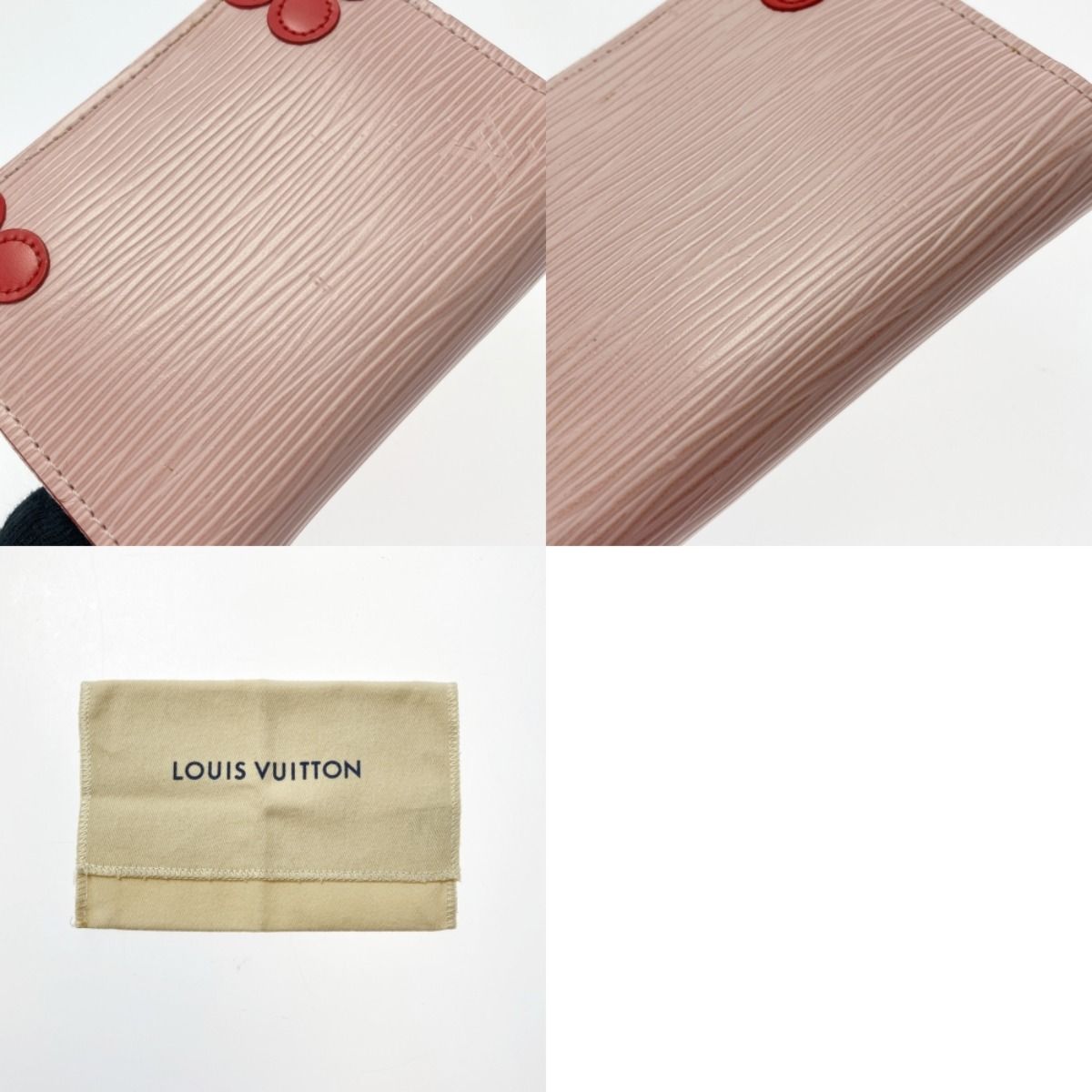 Louis Vuitton Epi Blooming Corner Zippy Coin Purse M62971 Rose