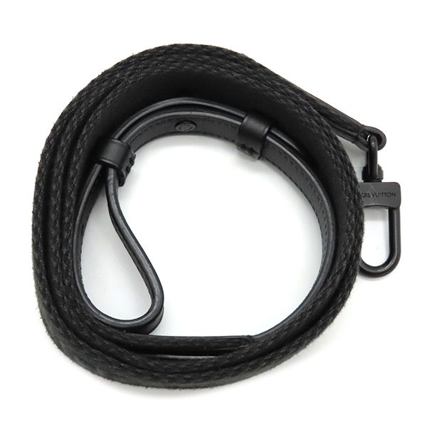 Louis Vuitton Shoulder Bag LV Aerogram Phone Pouch Grain Leather Black Matte