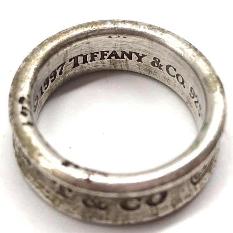 Tiffany & Co Tiffany & Co Narrow Ring 1997 Sv925 Ring Size 13 Silver Used 006392