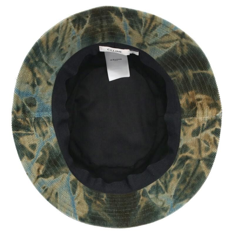 Celine 22SS 2au5b214q Tie-dye Logo Bucket Hat Men's L